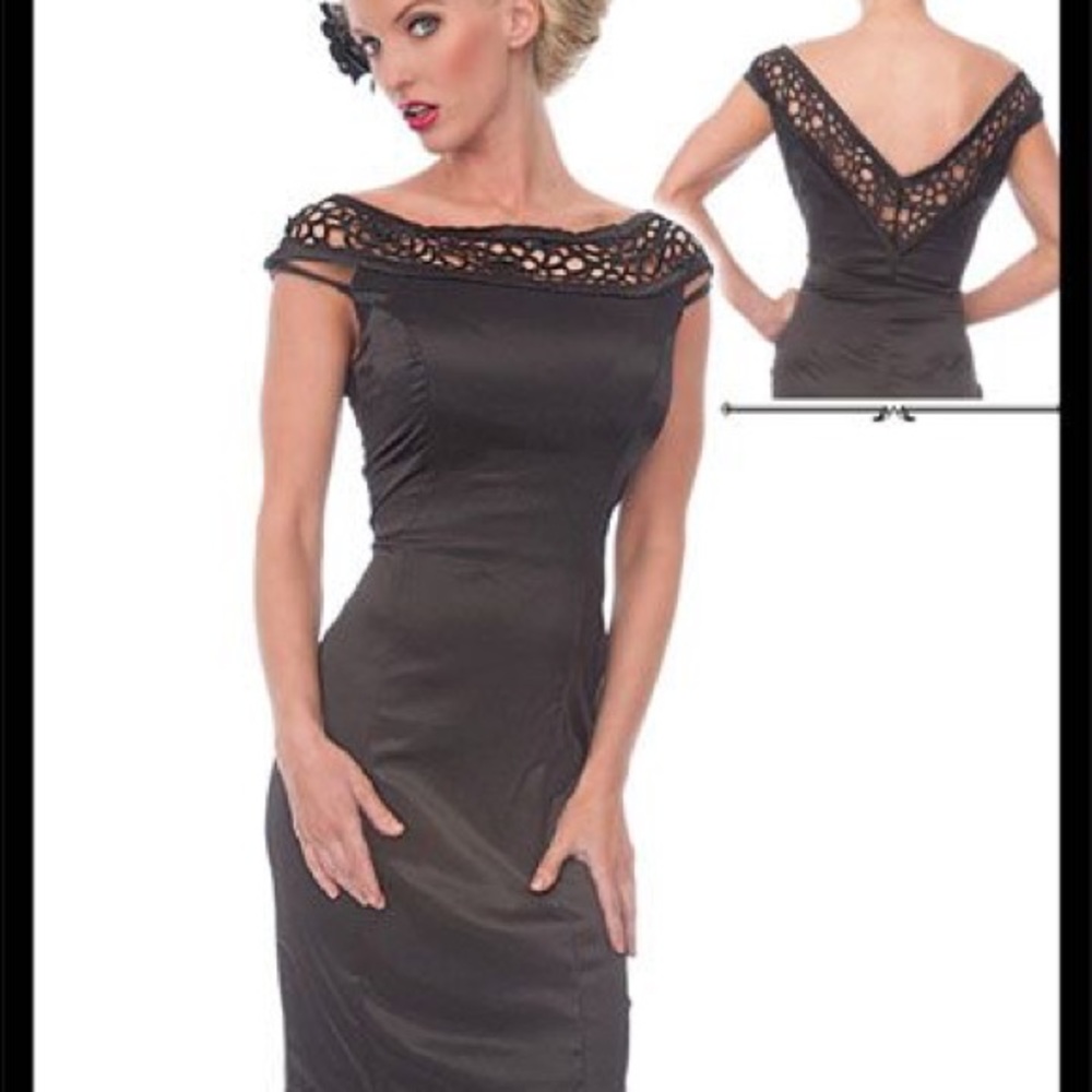 New with tags! VooDoo Vixen Pencil Dress Black